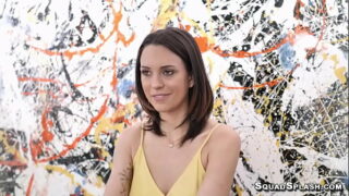 Hairy Jade Nile gets orgazam and licking