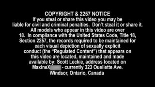 Maxine X Got Her 5.5 Asian Feet Covered In Scott Rhodes’ Warm Cum!