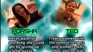 Pretty 18-Year-Old Brunette Porsha Blaze Sucks And Fucks In Back Of Limo