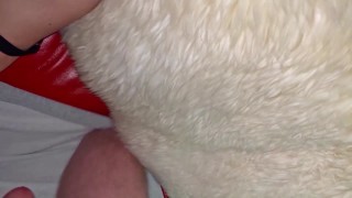 Submissive Husband has to give Blow Job, Eat Cream Pie and a SNOWBALL