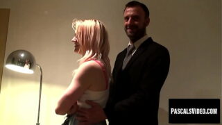 This blondie just can’t get enough dick and she is about to show us how well she can squirt when she’s fingered.