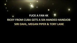 Tory Lane Bangs Fan While Megan Piper Licks Her Dripping Clit!