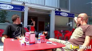 Outside Sex Session With Brunette Cristal Cherry