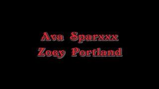 Zoey Portland and Ava Sparxxx are lesbians that have been building a relationship for some…