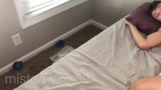 Sexy Young Twink Enjoys Boyfriend’s Cock While Parents Aren’t Home