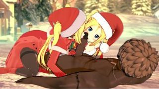 Especial De Navidad Anime Hentai Gemelas cachondas son folladas