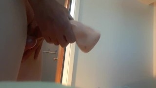 Trying and failing to cum with my chopped little nub boyclitty
